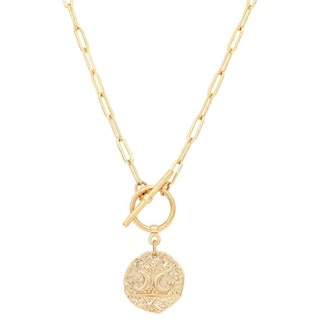 Aobei Pearl Store Medallion Pendant Necklace