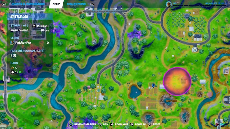 fortnite color bottle location 12-1