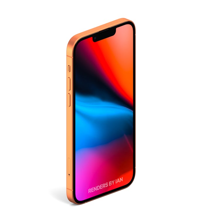 iPhone 13 render with expanded storage options