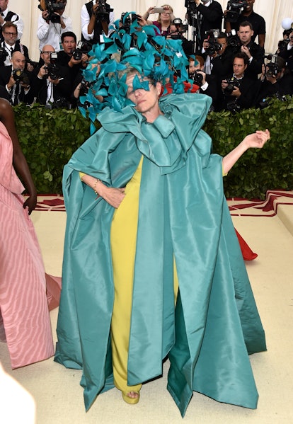 Frances McDormand attends the Heavenly Bodies: Fashion & The Catholic Imagination Costume Institute ...