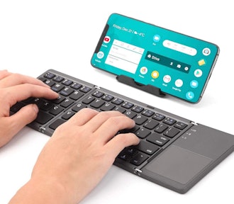 Samsers Foldable Bluetooth Keyboard With Touch Pad