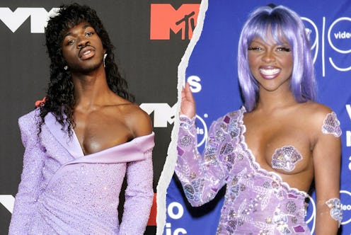 Lil Nas X's VMAs 2021 red carpet look quickly caught the attention of many, including some fans who ...