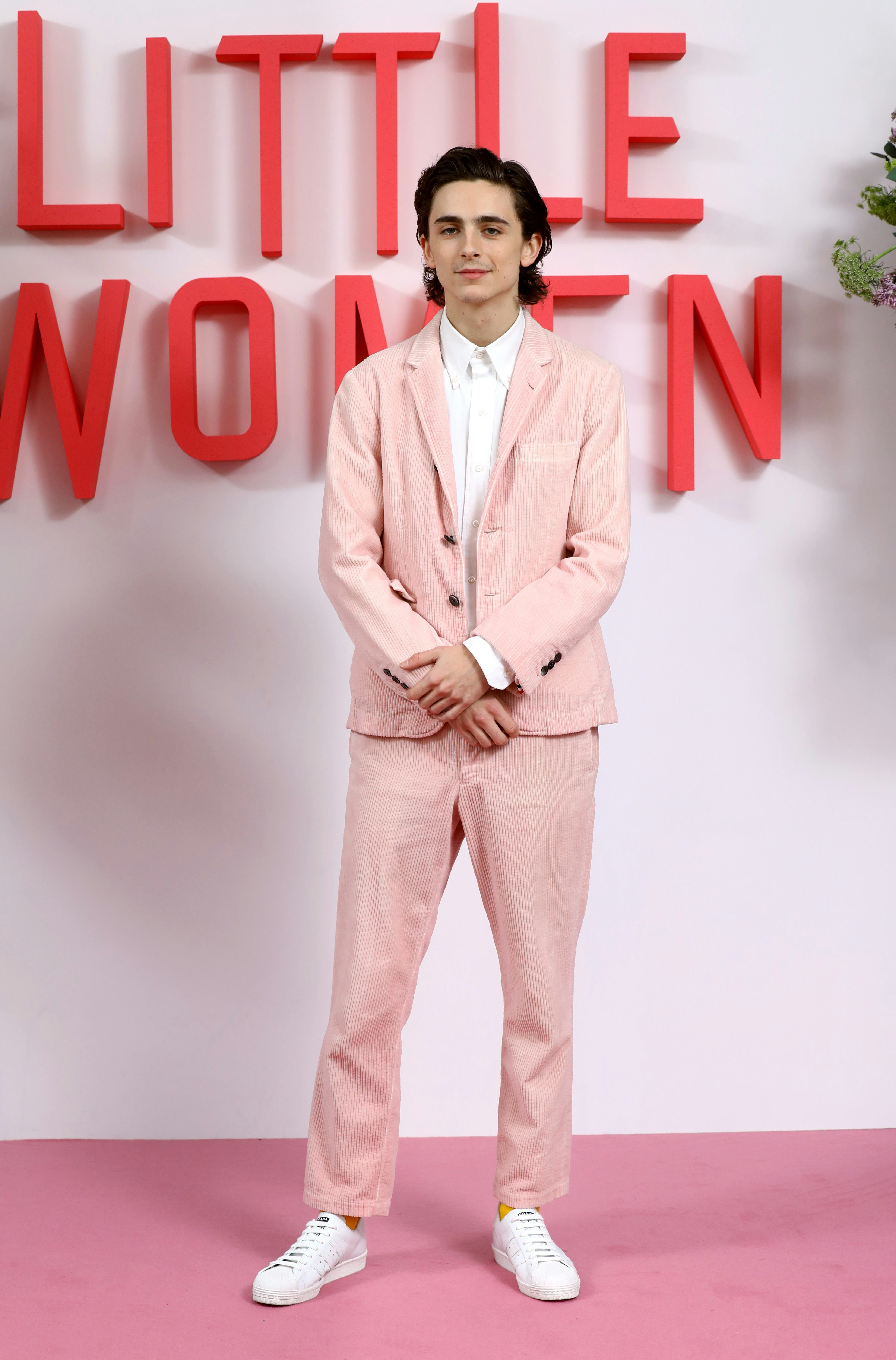 timothee chalamet red carpet looks