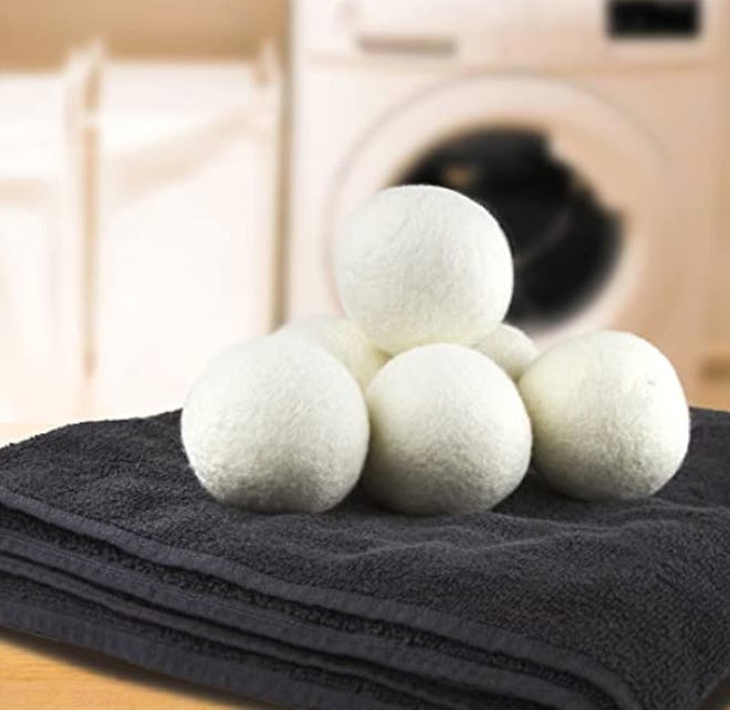 SnugPad Wool Dryer Balls (6-Pack)