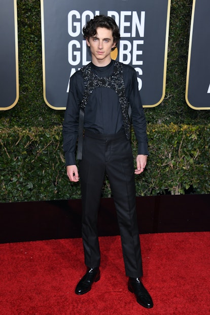 Timothée Chalamet's red carpet looks for 'The King': a discussion - RUSSH