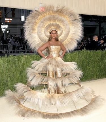  Iman attends The 2021 Met Gala Celebrating In America: A Lexicon Of Fashion at Metropolitan Museum ...