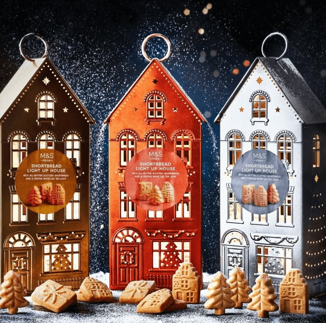 The M&S Christmas Food Range Features Chocolate Boxes and Biscuit Tins