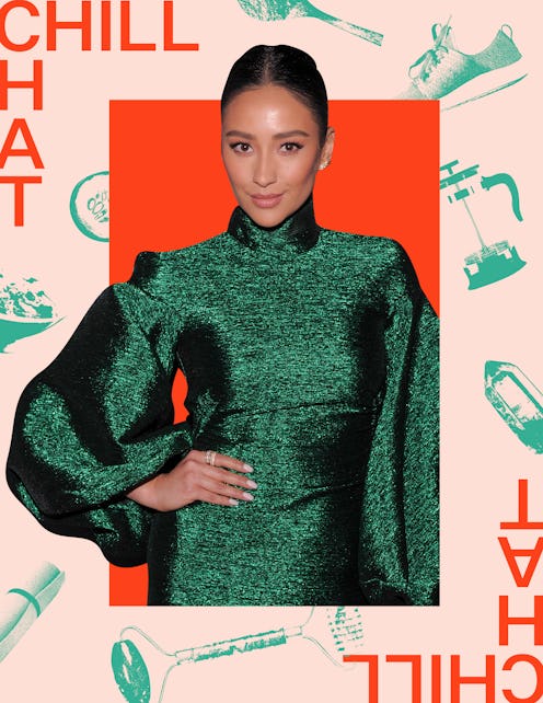 Shay Mitchell on the "weird" wellness ritual she does each morning, along with other self-care habit...