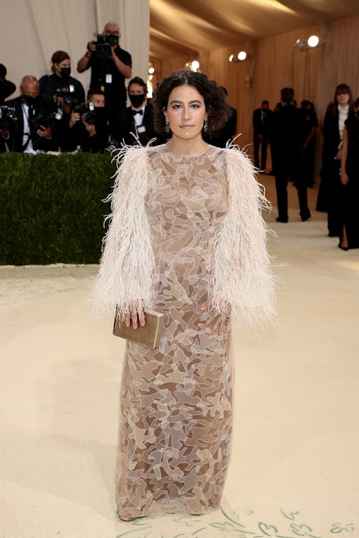 Ilana Glazer attends The 2021 Met Gala Celebrating In America: A Lexicon Of Fashion at Metropolitan ...