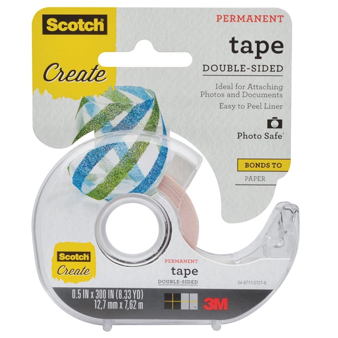Scotch Double-Sided Tape, 8.33 Yd.