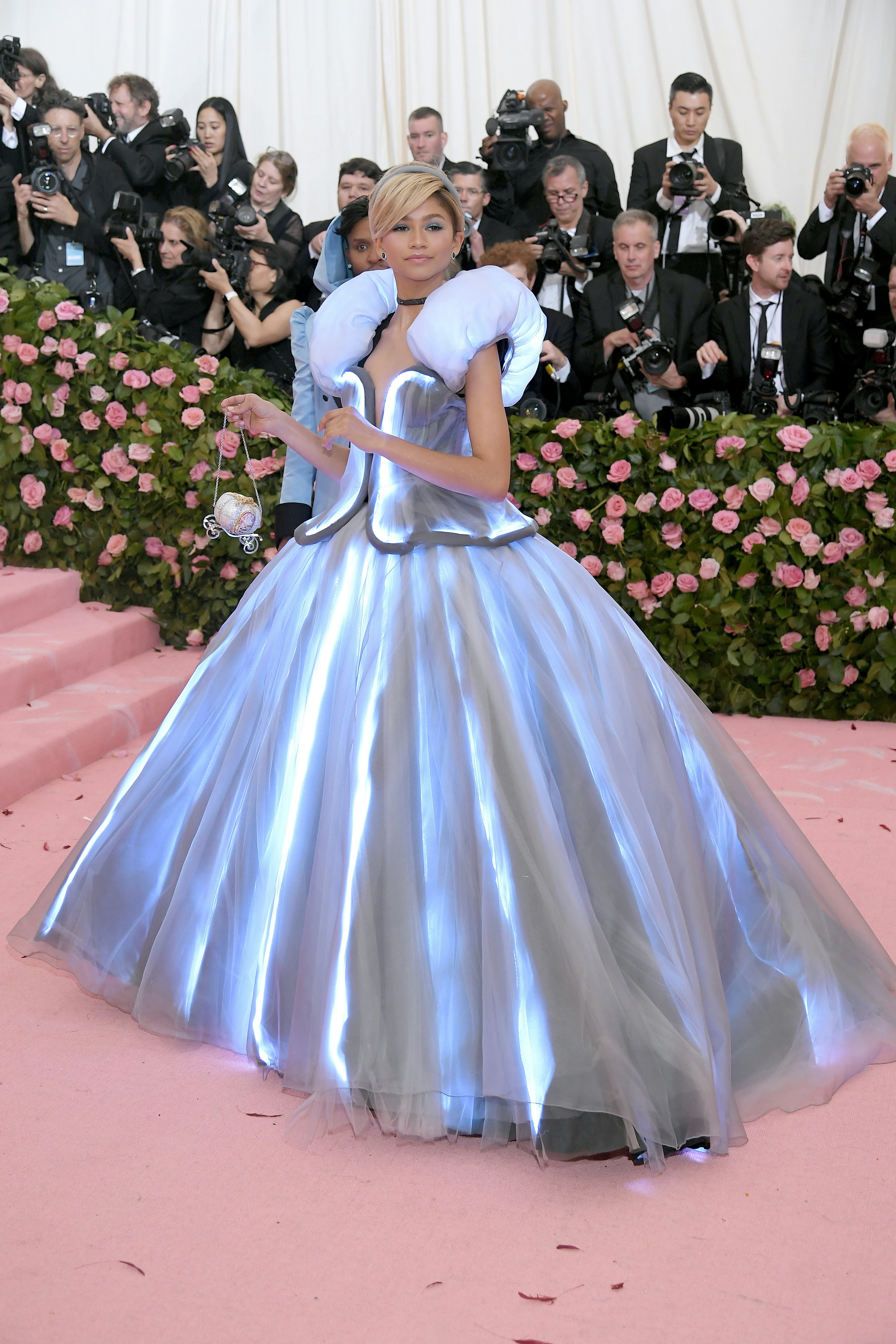 Zendaya attends The 2019 Met Gala Celebrating Camp: Notes on Fashion at Metropolitan Museum of Art o...