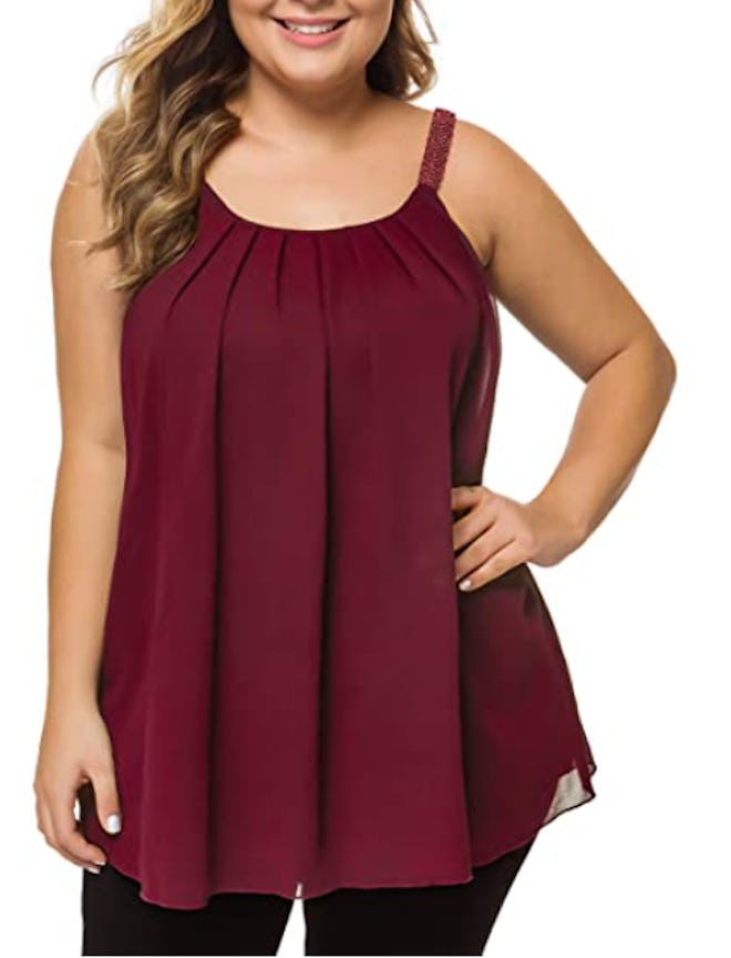 MANER Pleated Tank Top