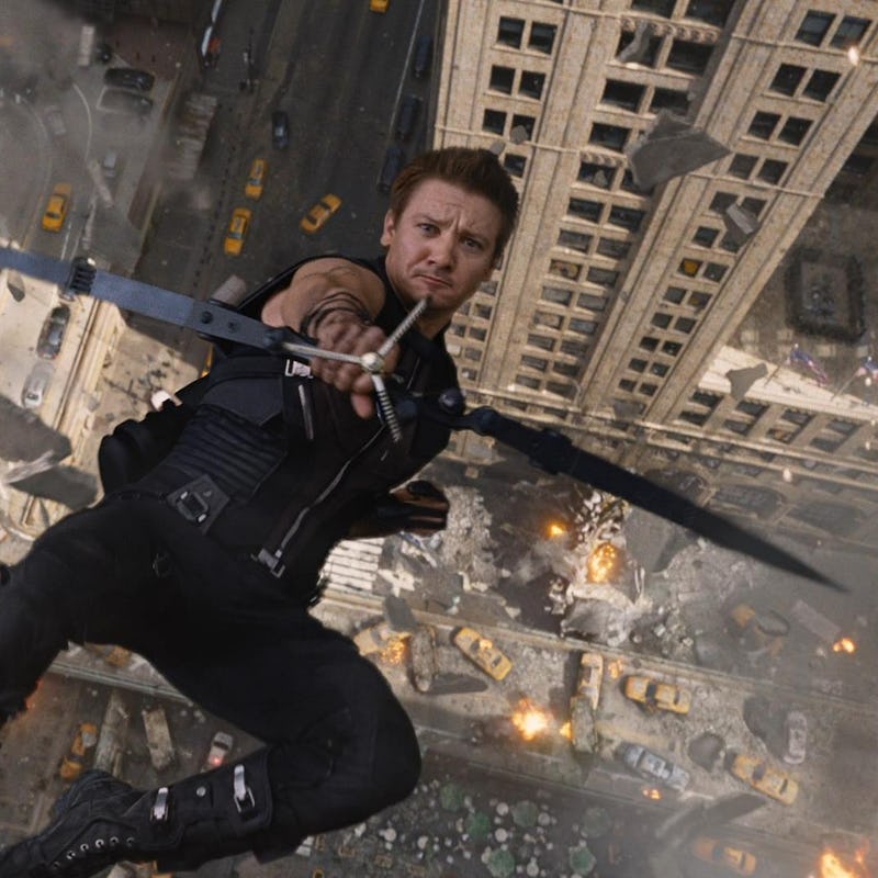 Jeremy Renner in the Hawkeye series trailer