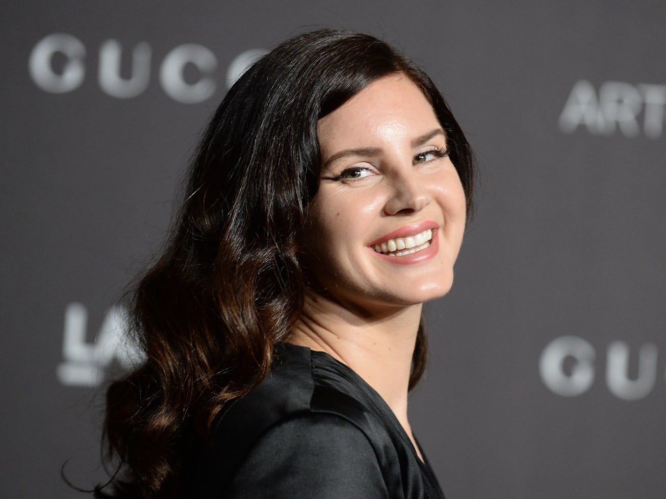 Lana Del Rey at the LACMA in Los Angeles.