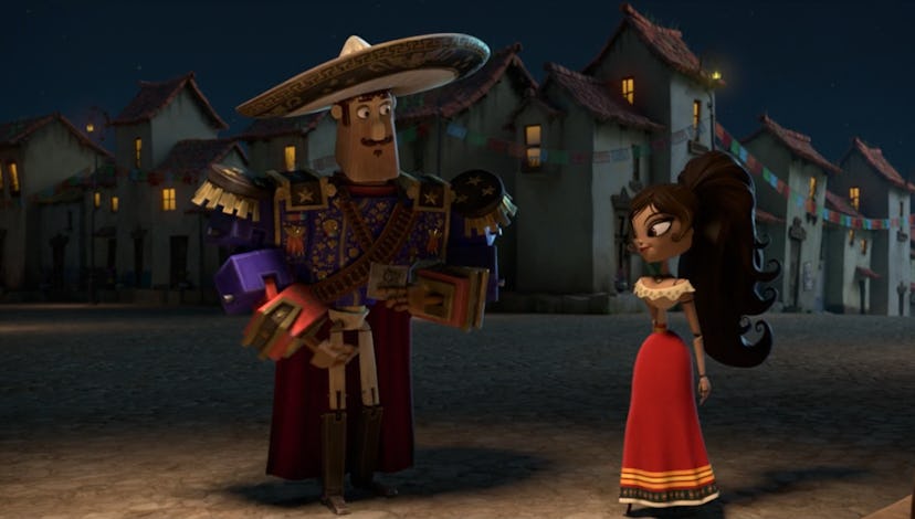 The Book of Life was produced by Mexican-American director Guillermo del Toro.