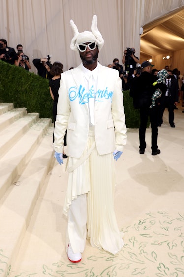 Virgil Abloh attends The 2021 Met Gala Celebrating In America: A Lexicon Of Fashion at Metropolitan ...