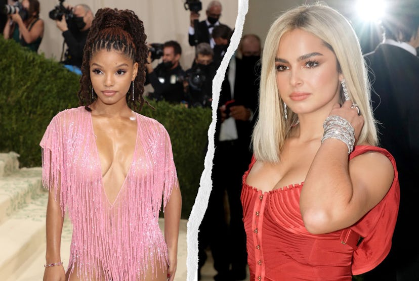 All of the celebrities who rocked '90s hairstyles to the 2021 Met Gala, from Halle Bailey to Addison...