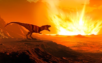 Dinosaur asteroid extinction event