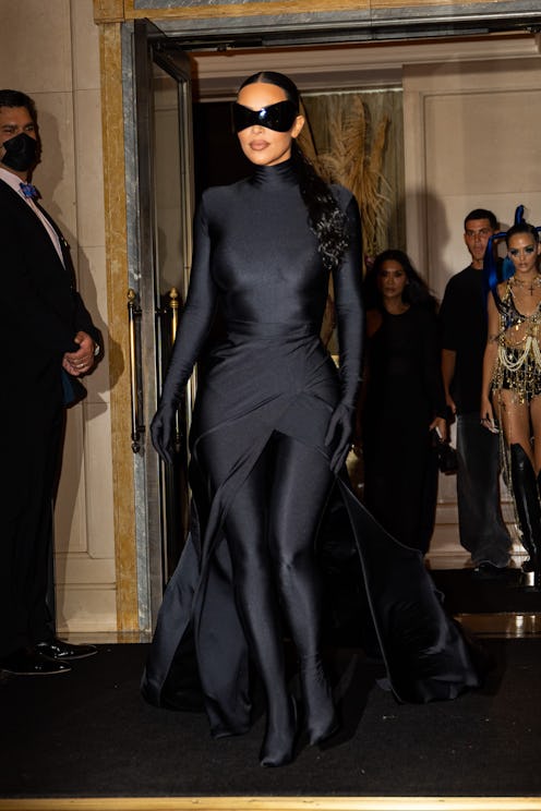 Kim Kardashian is seen in Midtown on September 13, 2021 in New York City.