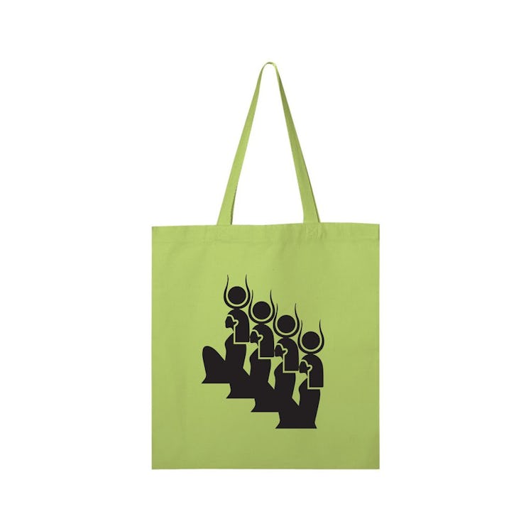 Goddess Green Tote House of Aama