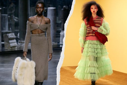 See the Fall 2021 trends everyone will be wearing, from '90s sweater vest to 2000s bubblegum pink.