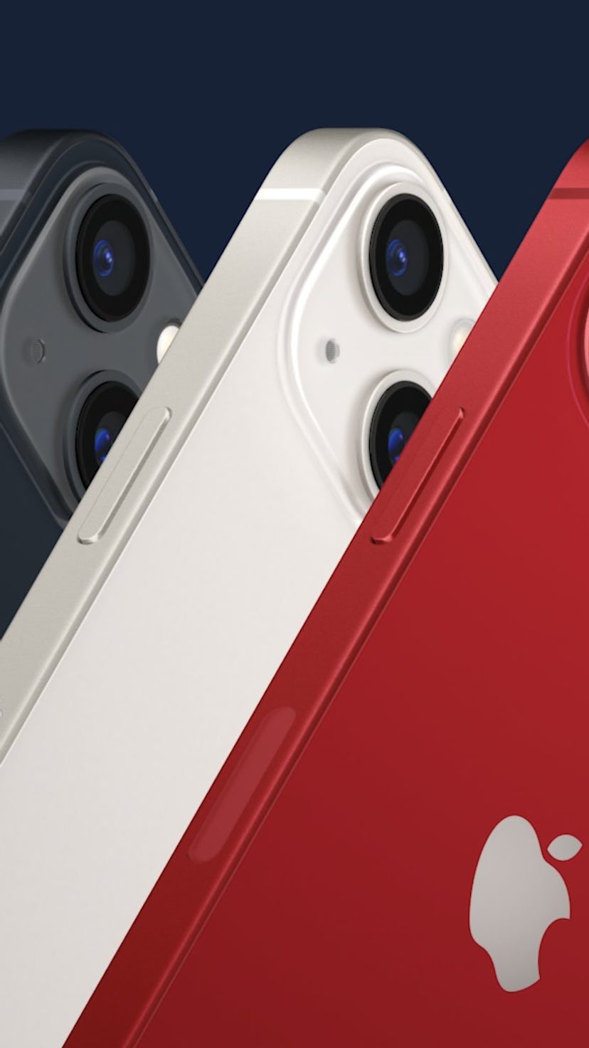 The new iPhone 13 colors.