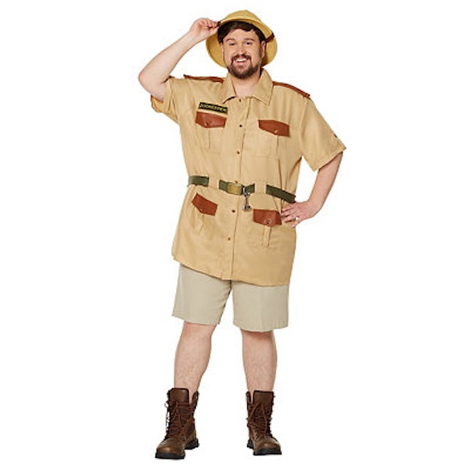 Men's Zookeeper Plus Size Costume