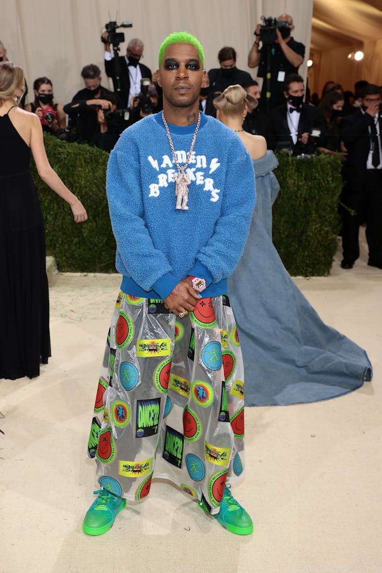  Kid Cudi attends The 2021 Met Gala Celebrating In America: A Lexicon Of Fashion at Metropolitan Mus...