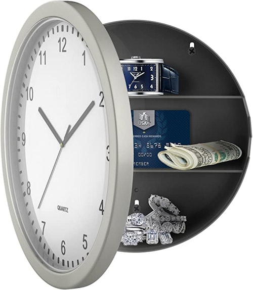 Trademark Gambler's Wall Clock Diversion Safe