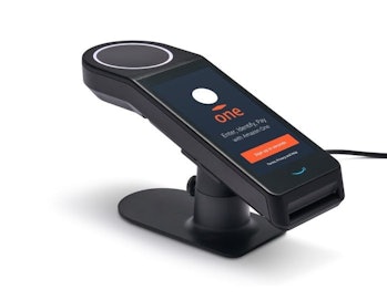 A look at the Amazon One scanner 