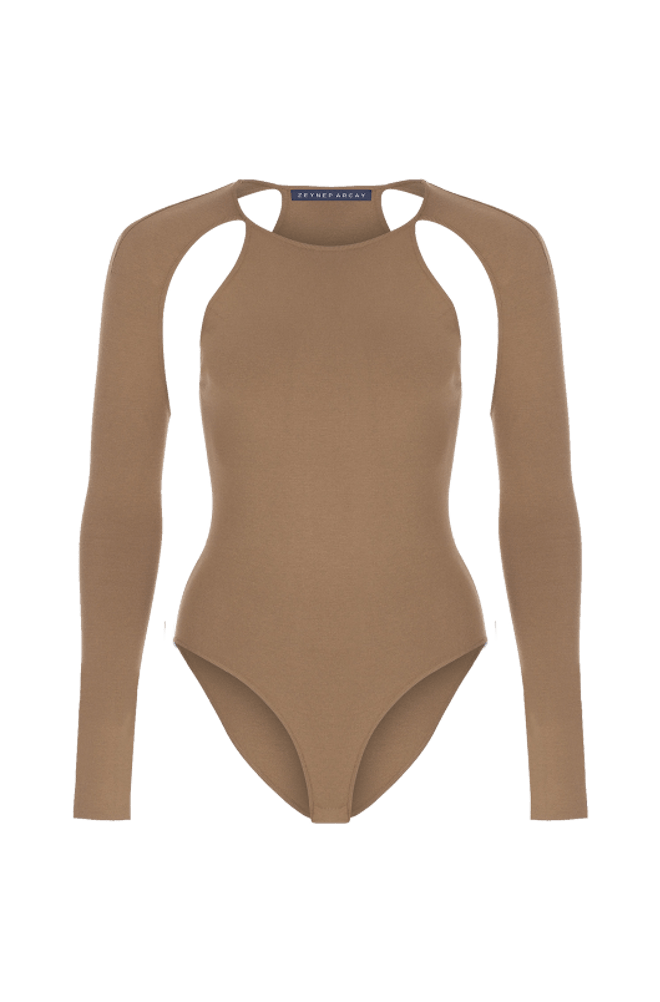 Cutout Knit Bodysuit
