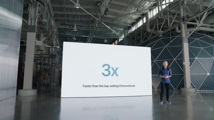 iPad 9 3 times faster than chromebook