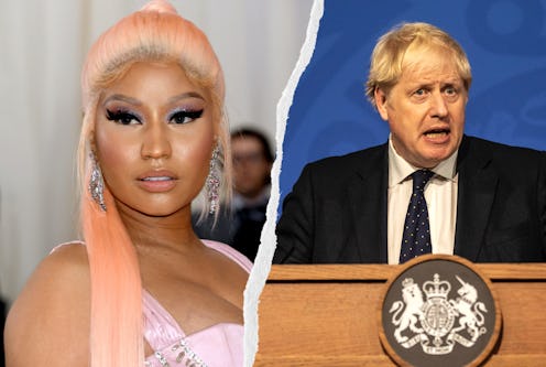 Nicki Minaj and Boris Johnson