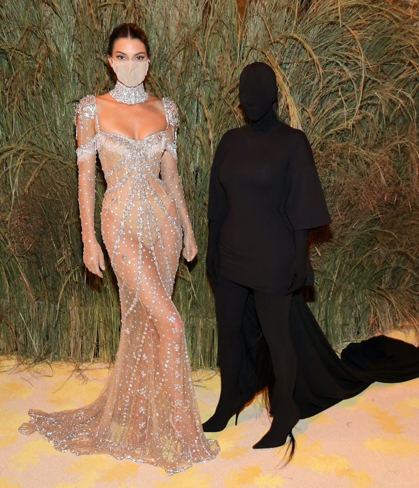 Kendall Jenner and Kim Kardashian West