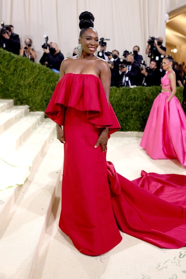  Venus Williams attends The 2021 Met Gala Celebrating In America: A Lexicon Of Fashion at Metropolit...