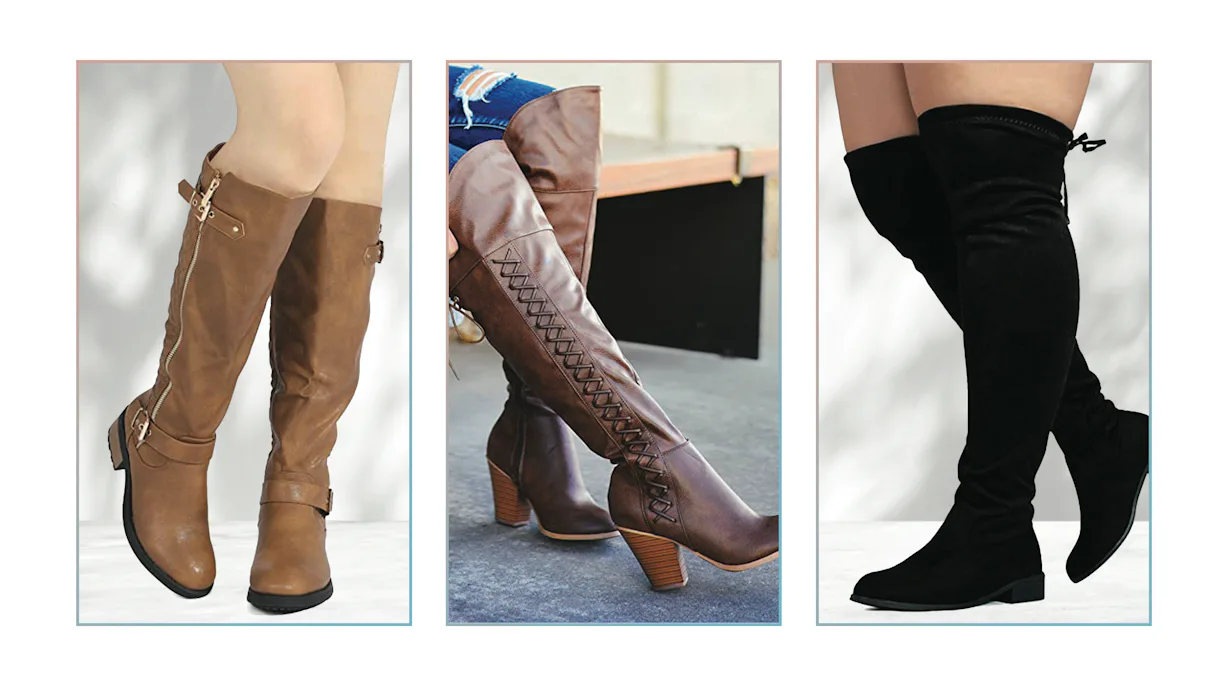 The 10 Best Over-The-Knee Boots For Wide Calves