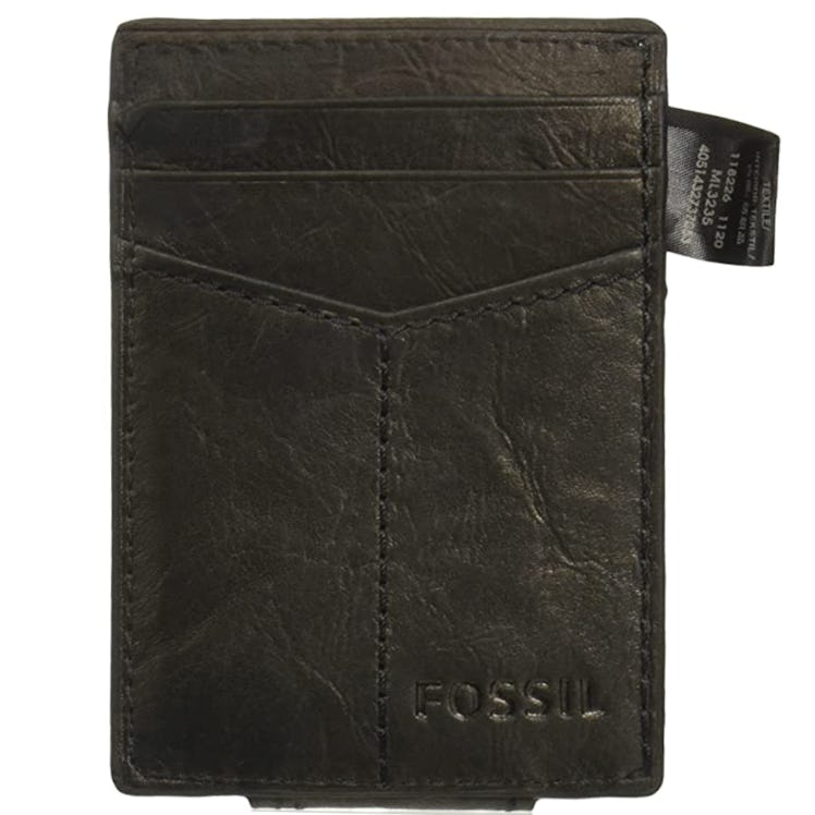 Fossil Magnetic Card Case With Money Clip