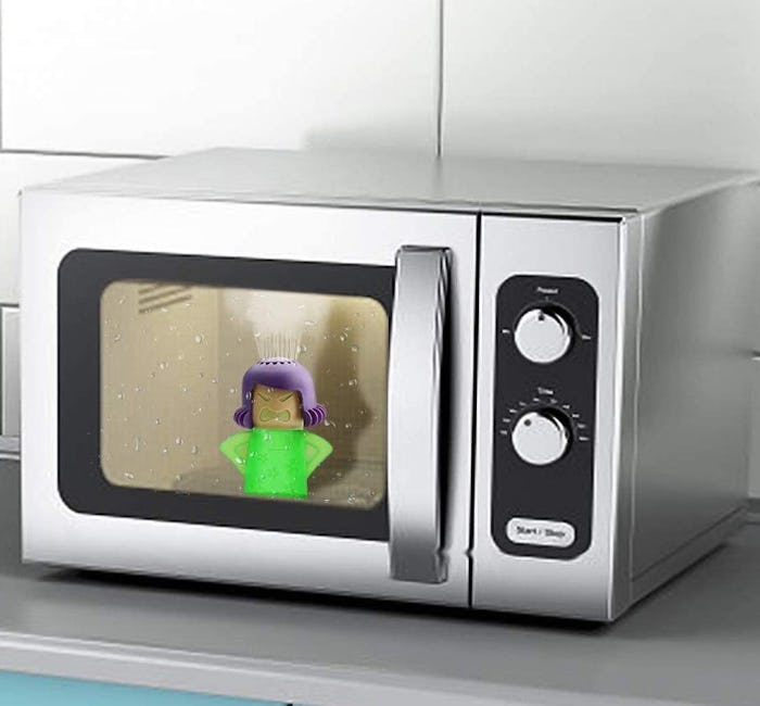 Angry Mama Microwave Cleaner