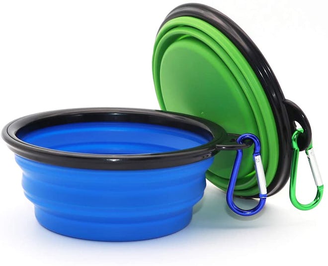 SLSON Collapsible Dog Bowl (2-Pack)
