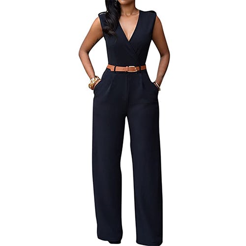 Pink Queen Wide Leg Jumpsuit