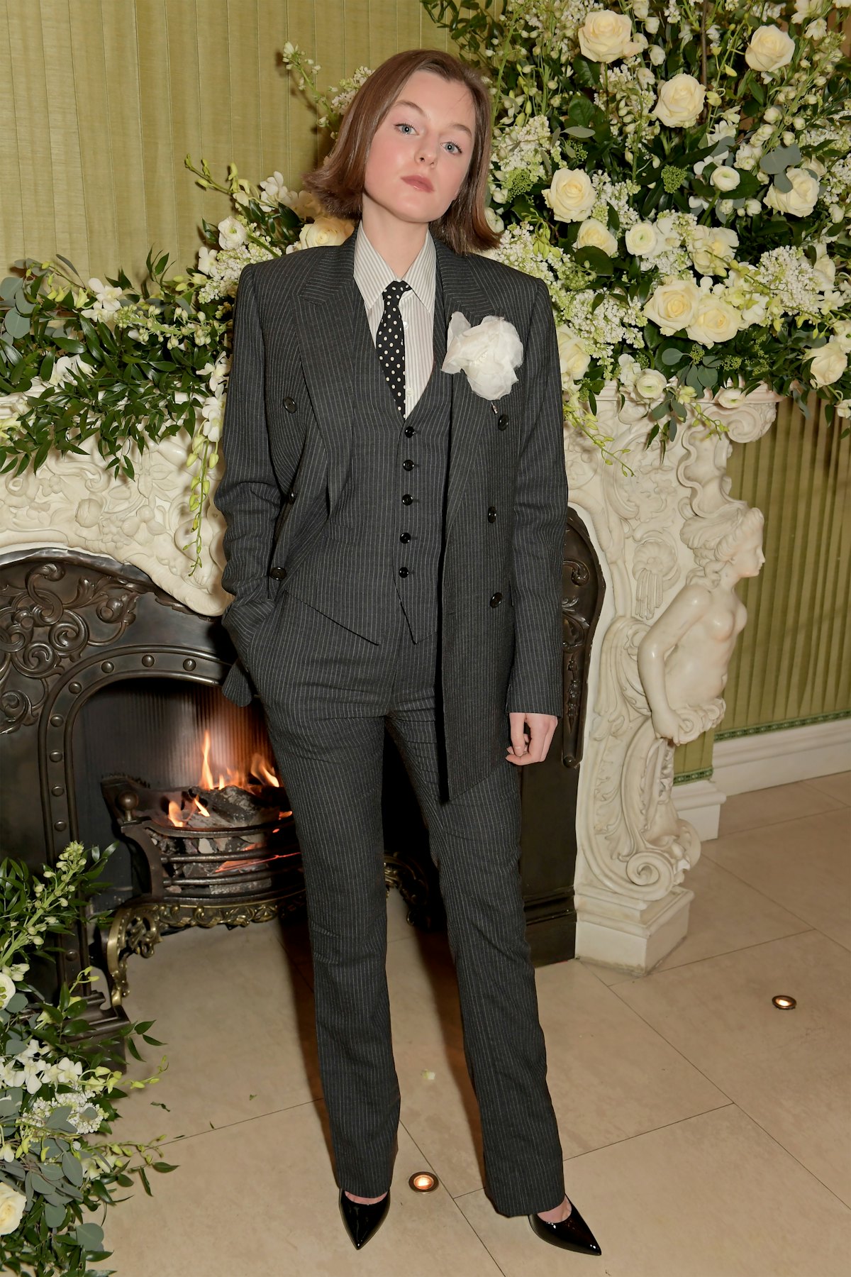 اما کورین در مهمانی فیلم ووگ بریتانیایی و Tiffany & Co. در Annabel's در فوریه شرکت می کند ...