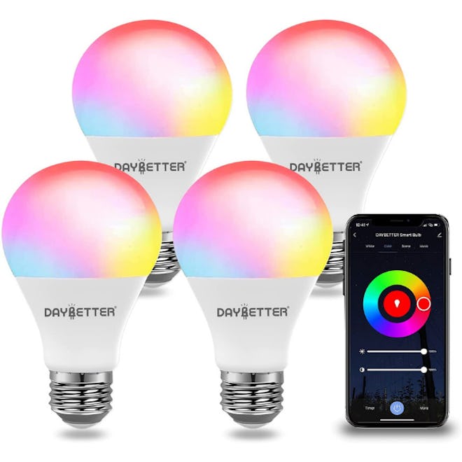 DAYBETTER Smart Light Bulbs (4 Pack)