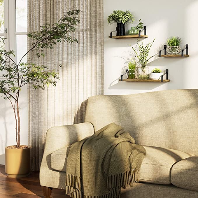 Love-KANKEI Floating Shelves Wall Mounted  (3-Pack)