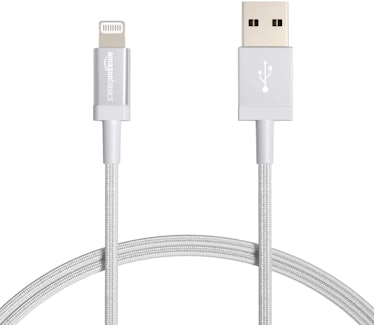 Amazon Basics Nylon USB-A to Lightning Cable Cord