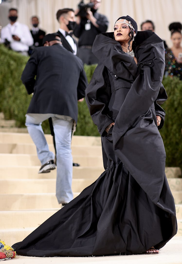 Rihanna at the 2021 Met Gala “In America: A Lexicon of Fashion”
