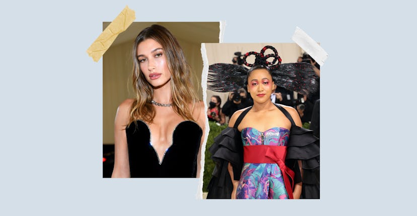 Naomi Osaka and Hailey Bieber's Met Gala 2021 beauty looks were some of the best of the night.