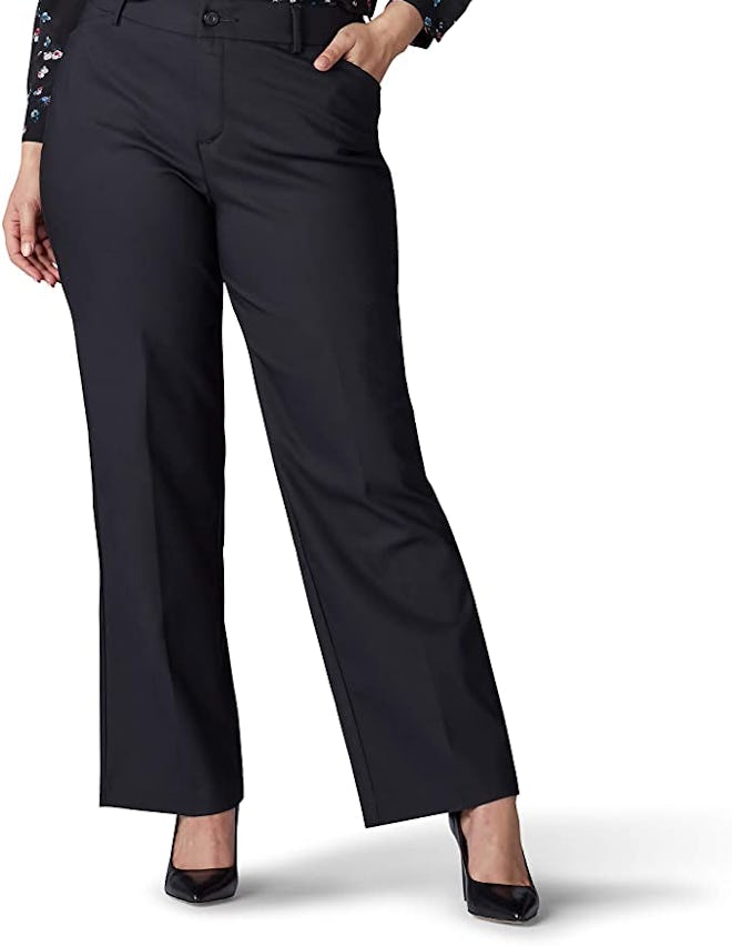 Lee Plus Size Flex Motion Regular Fit Trouser Pant