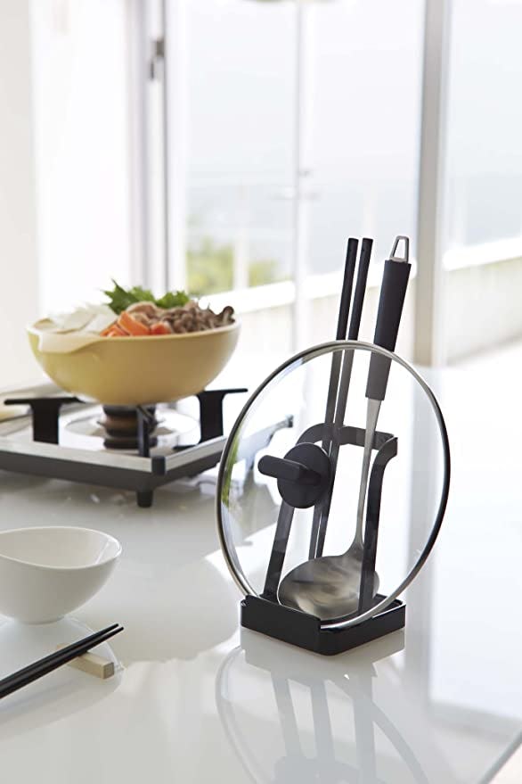 YAMAZAKI Home Tower Ladle Holder-Lid Stand