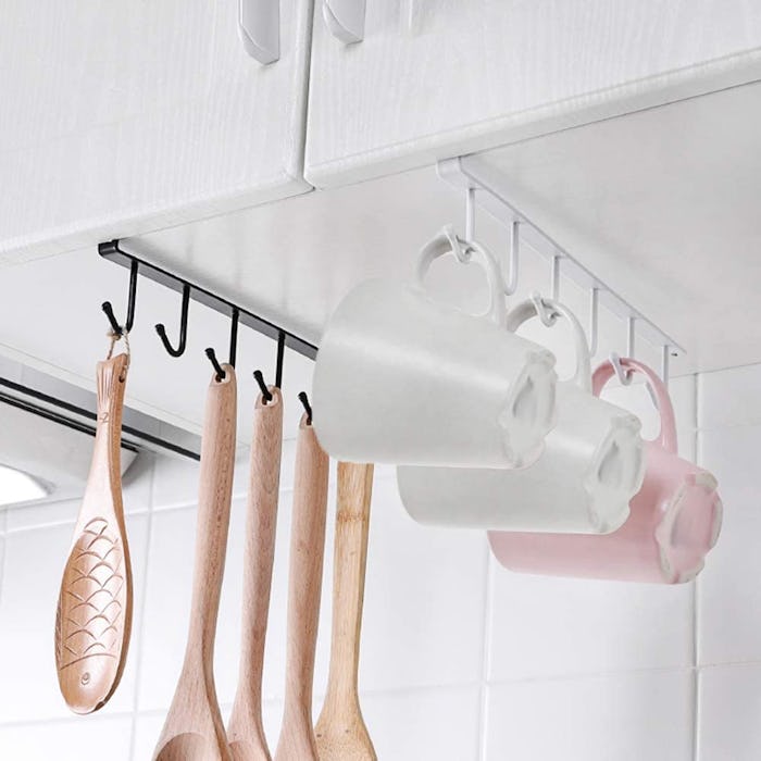 Alliebe Under Cabinet Mug Hooks (3-Pack)