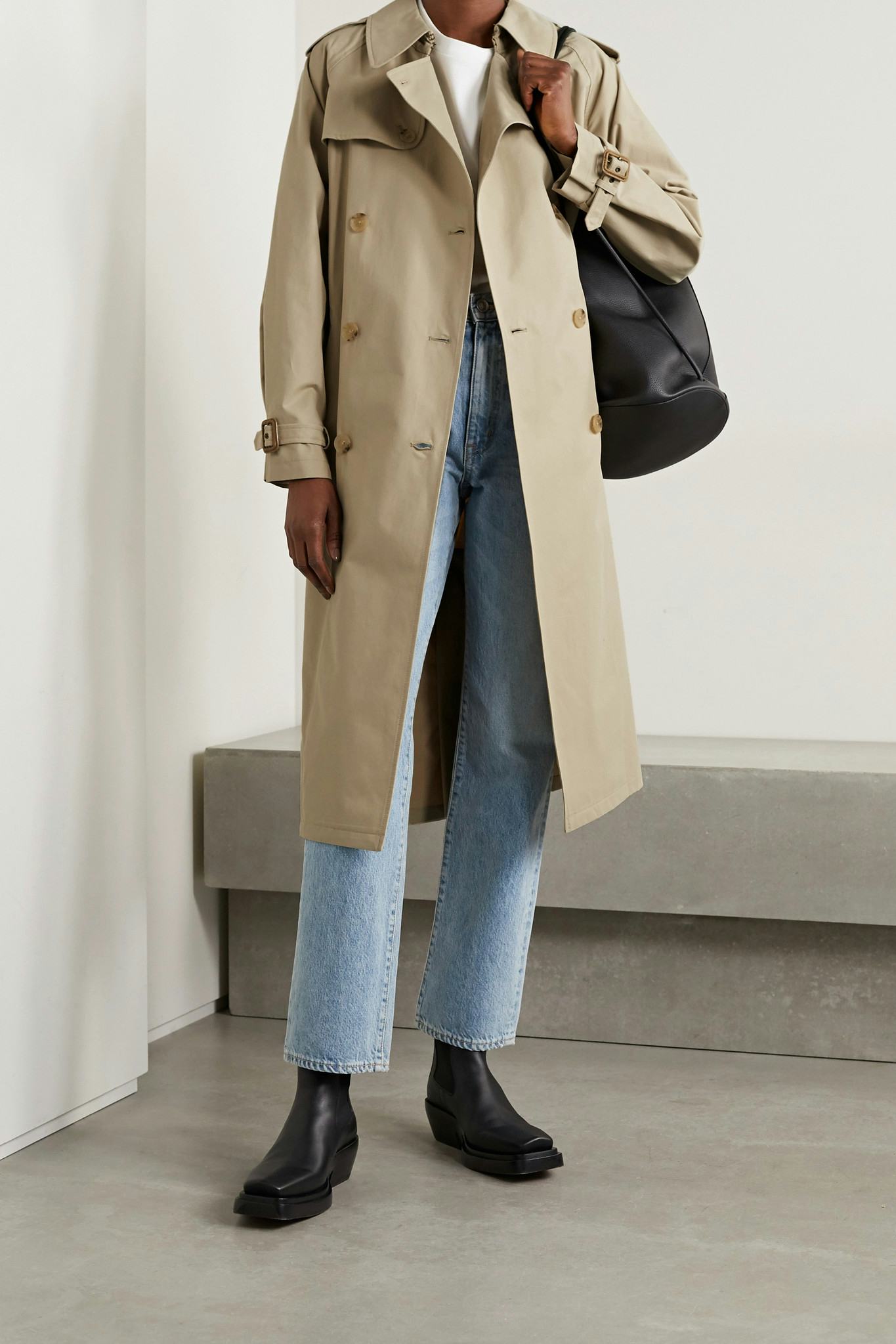 Nili Lotan Tanner Cotton-Blend Trench Coat